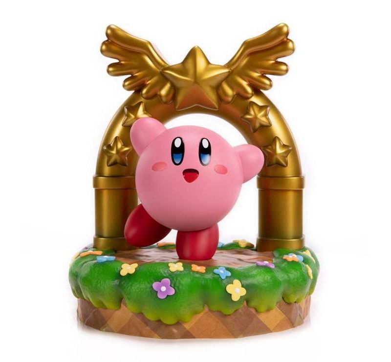 First 4 Figures: Kirby and the Goal Door 9" PVC Statue