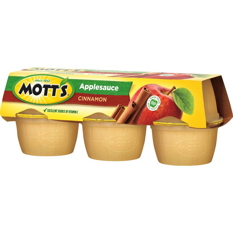 Mott's Cinnamon Applesauce - 6ct/4oz Cups