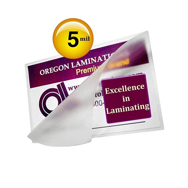 500 Small Index Card 3 x 5 Laminating Sleeves Hot Laminator Pouches 5 Mil
