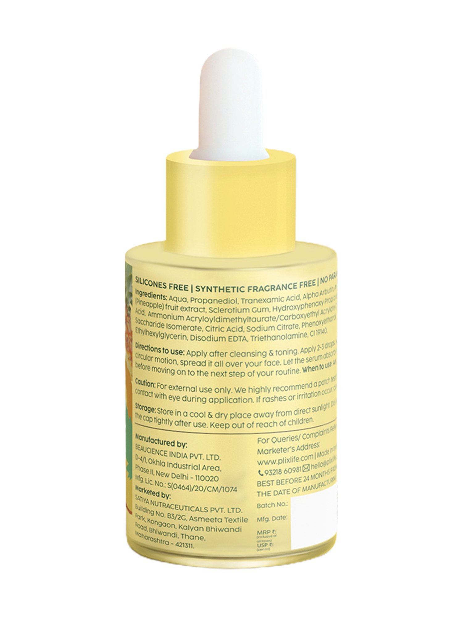 PLIX THE PLANT FIX Pineapple Skin Perfecting Dewy Serum - 30 ml