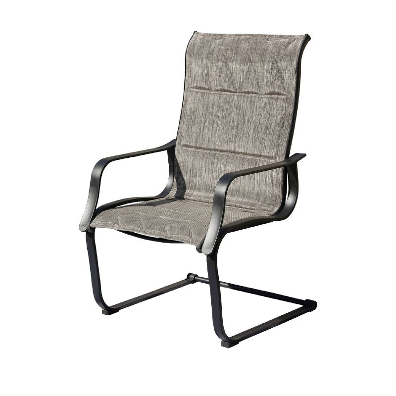 4pc Conversation Steel Patio Seating Sets Gray - Lokatse