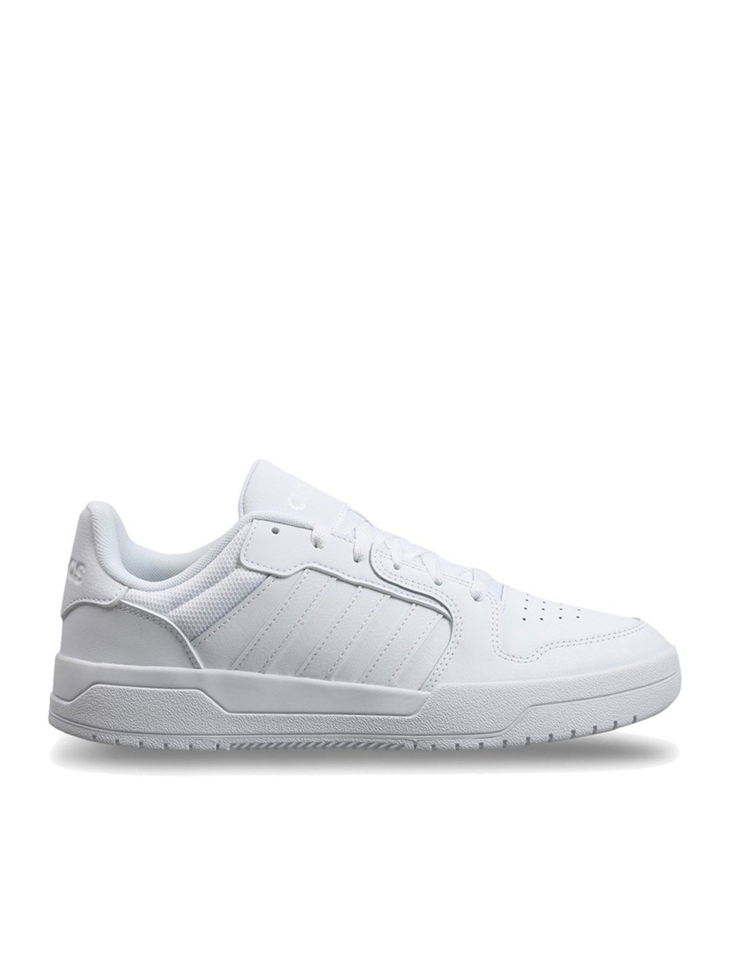 Adidas Men's Entrap White Basketball Shoes