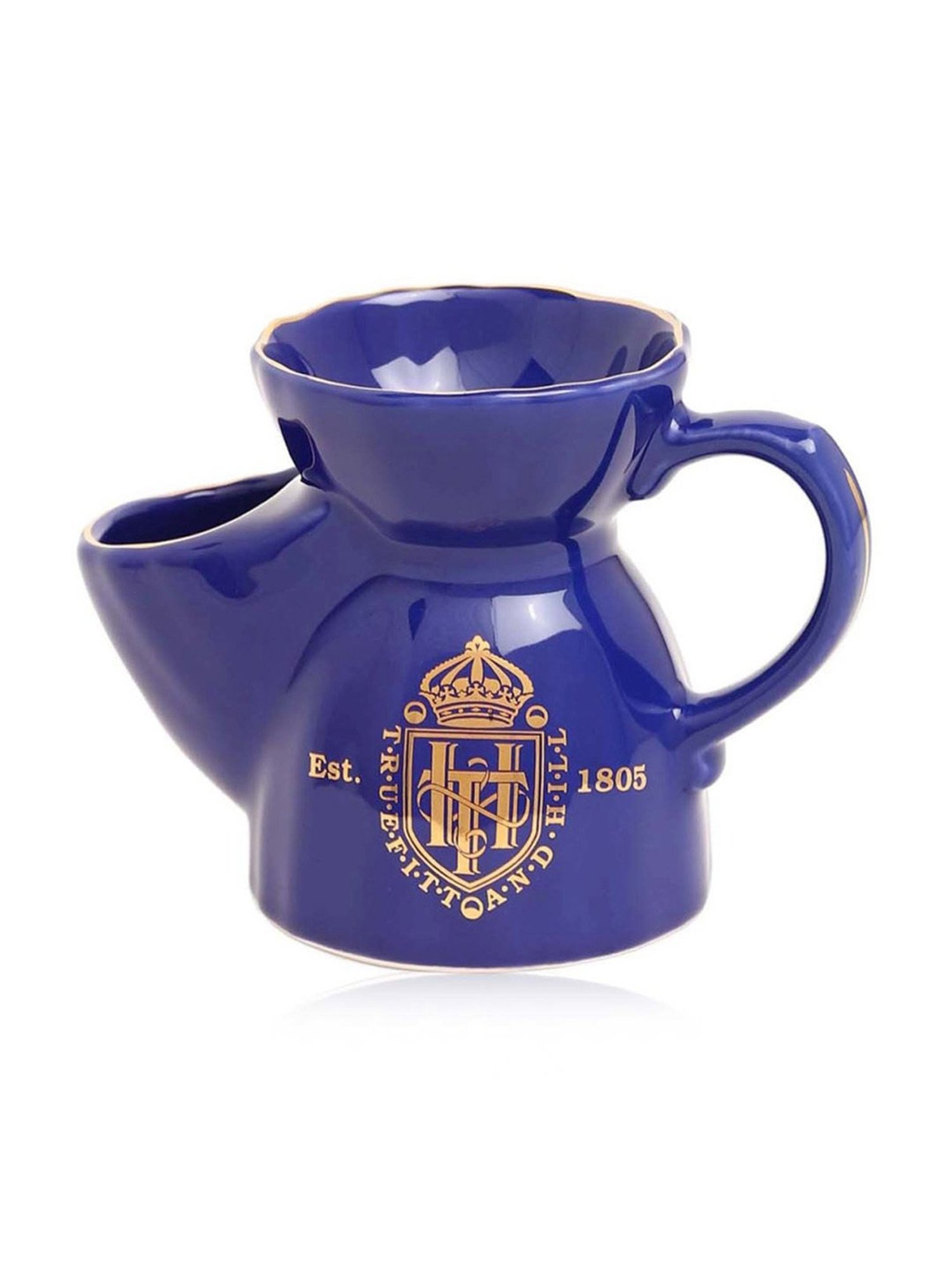 Pink Woolf Soft Synthetic Bristles Shaving Brush for Men Engineered Black Plastic Handle