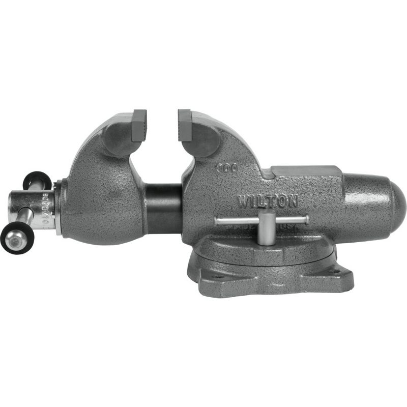 Wilton 28830 300S Machinist 3 in. Jaw Round Channel Vise with Swivel Base