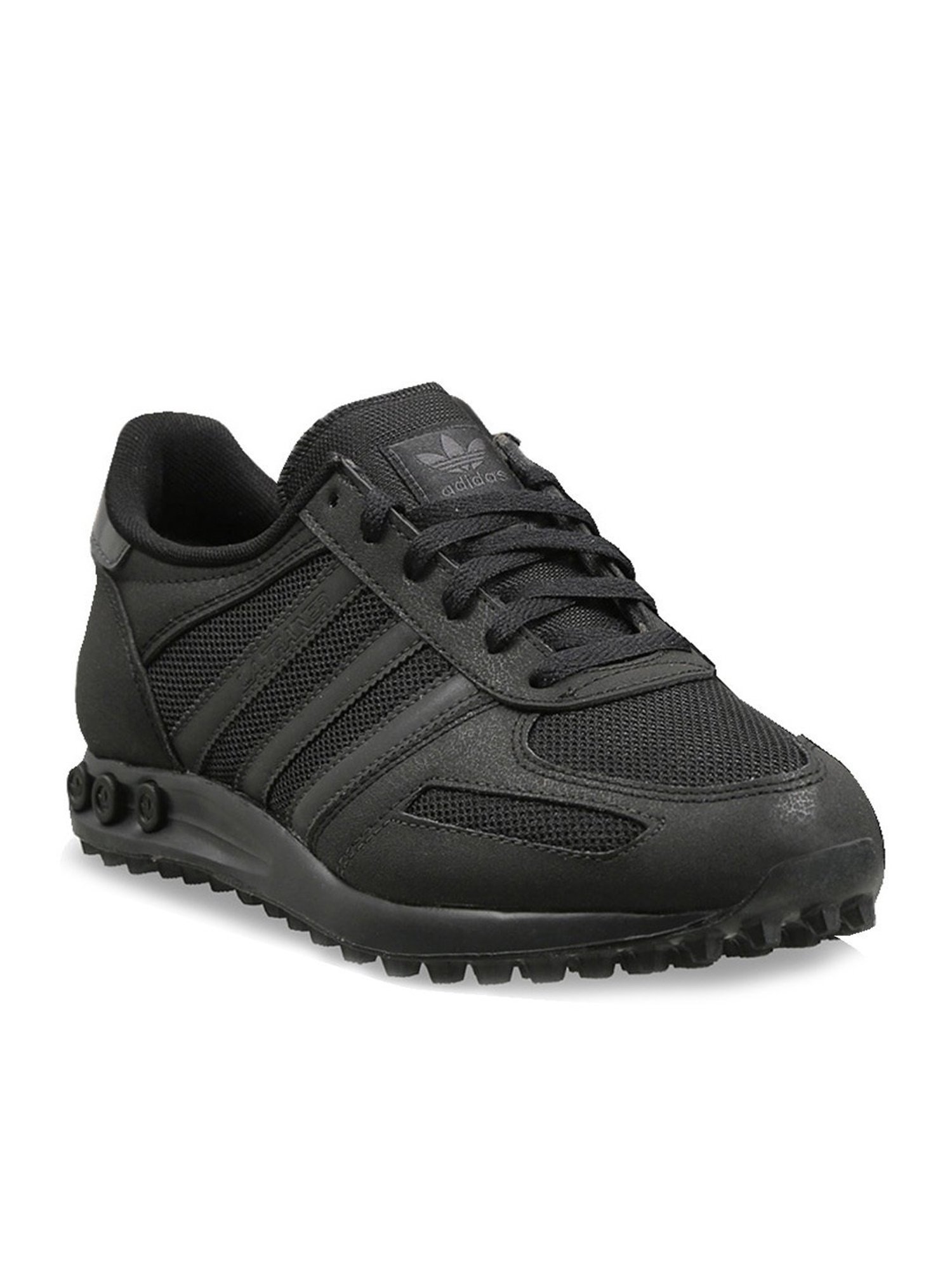 Adidas Originals Men's LA TRAINER Black Casual Sneakers