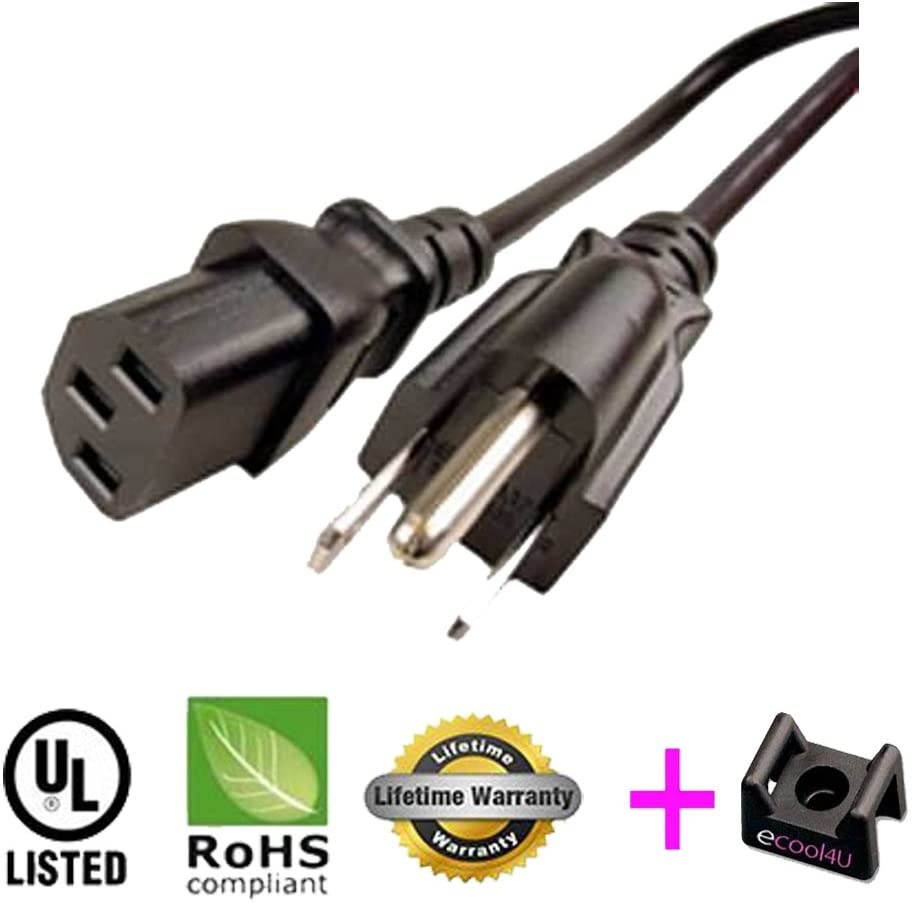 10 x DC Power Right Angle Barrel Male Jack Plug with Wire PC DIY 5.5 x 2.1mm