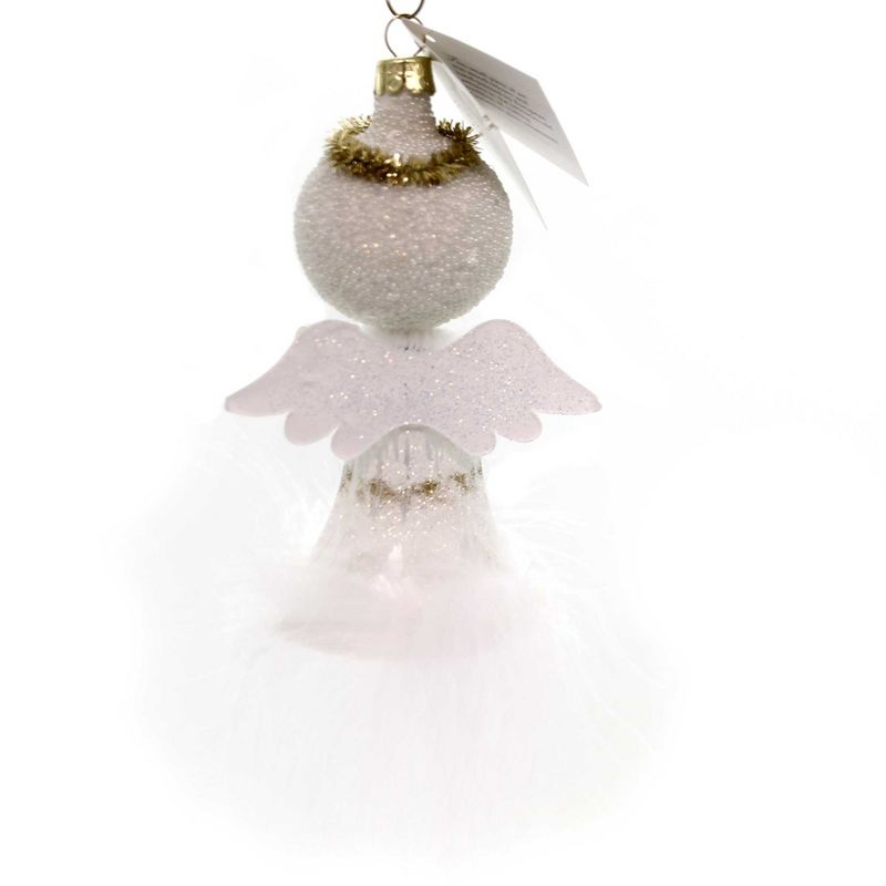 Golden Bell Collection 5.0" Singing Angel Hand Painted  -  Tree Ornaments