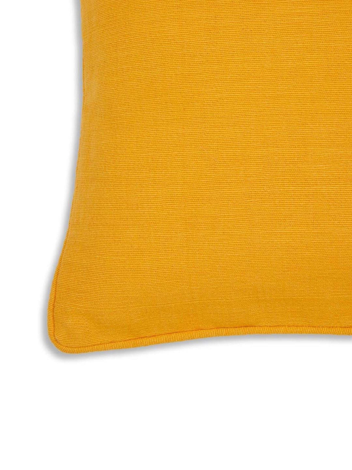 Fabindia Rang Orange Cotton Cushion Cover