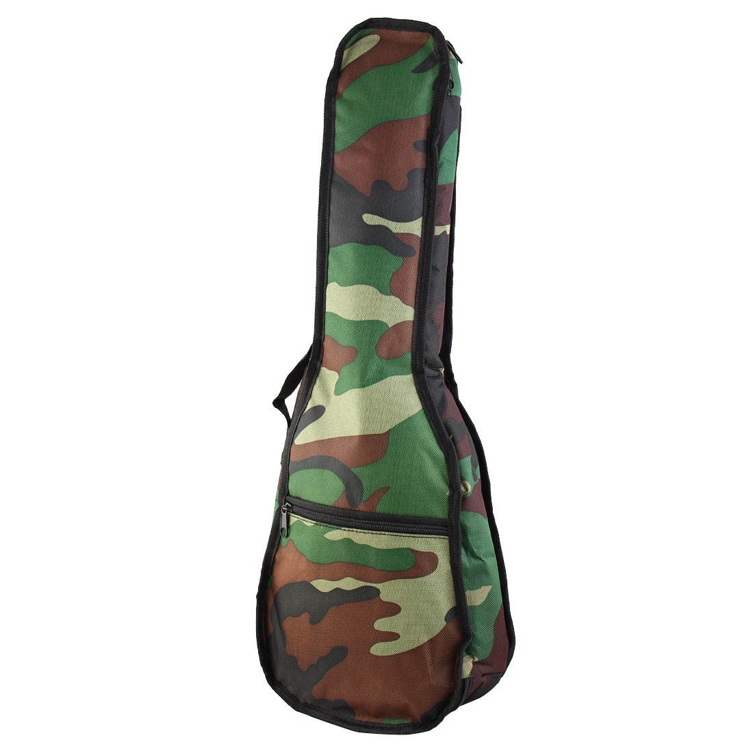 Single Shoulder Backpack Concert Ukulele Soft Case Padded Bag Camouflage Color