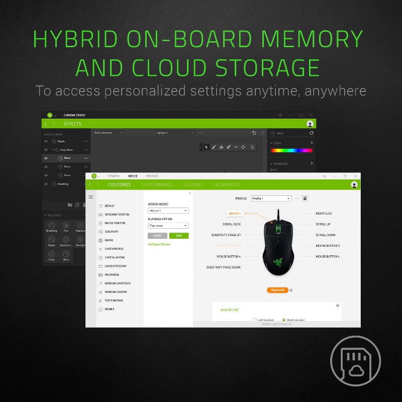 Razer Mamba Elite Wired Mouse with Extended Razer ChromaTM