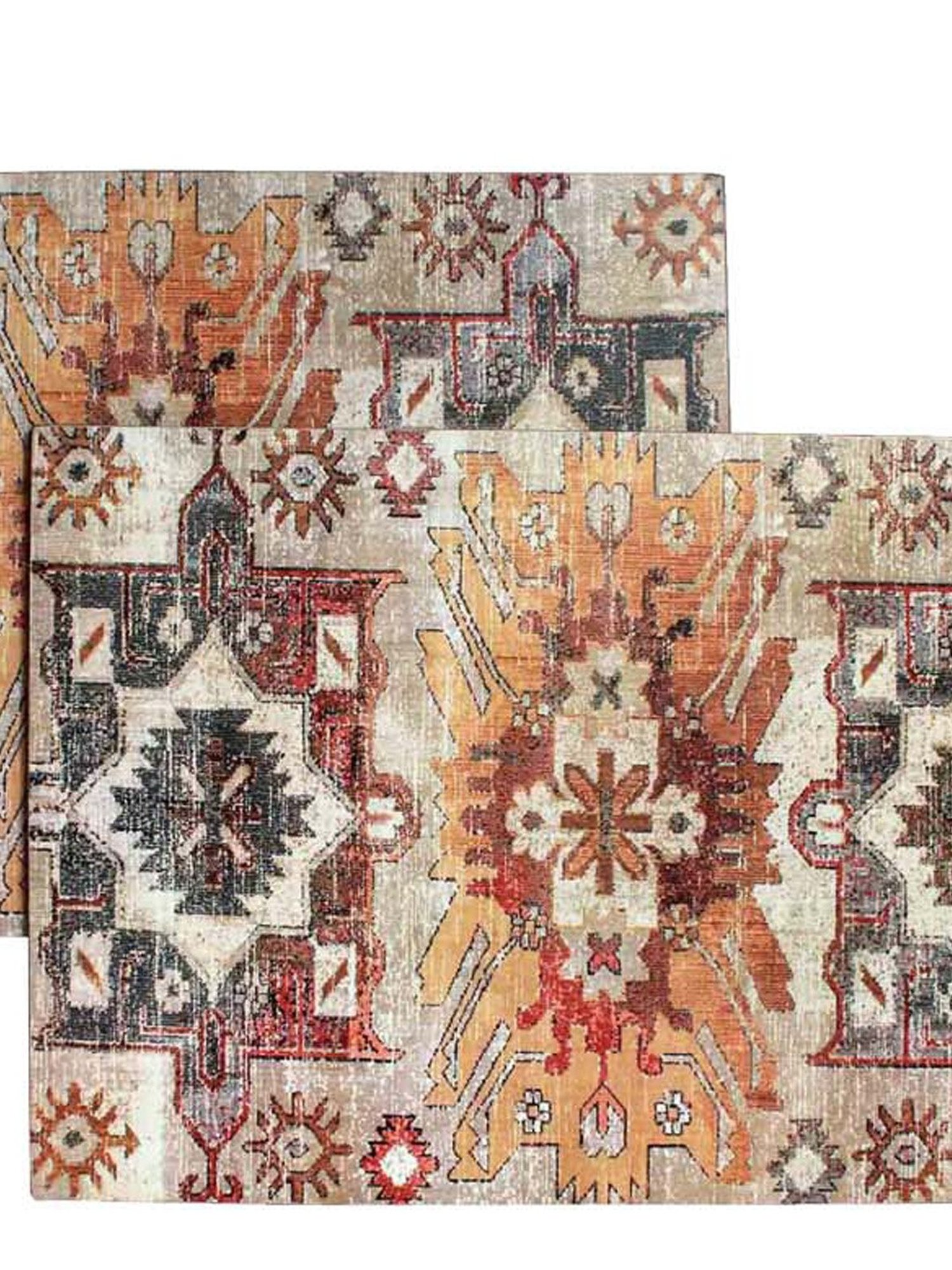 Karo Bokara Multicolour Wooden Placemats - Set of 6