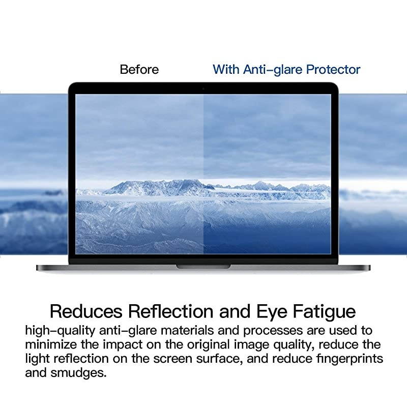 Pack Anti Glare Screen Protector Compatible with 00018 Released MacBook Air 13 with Touch ID Version A193A179 Matte