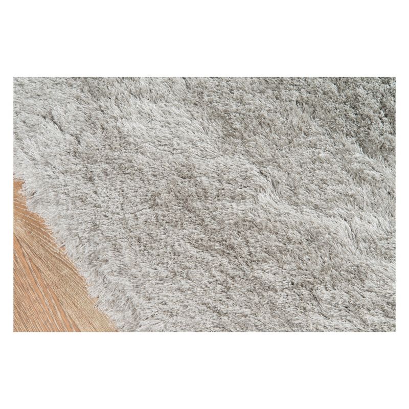 5'x7' Solid Loomed Area Rug Gray - Momeni