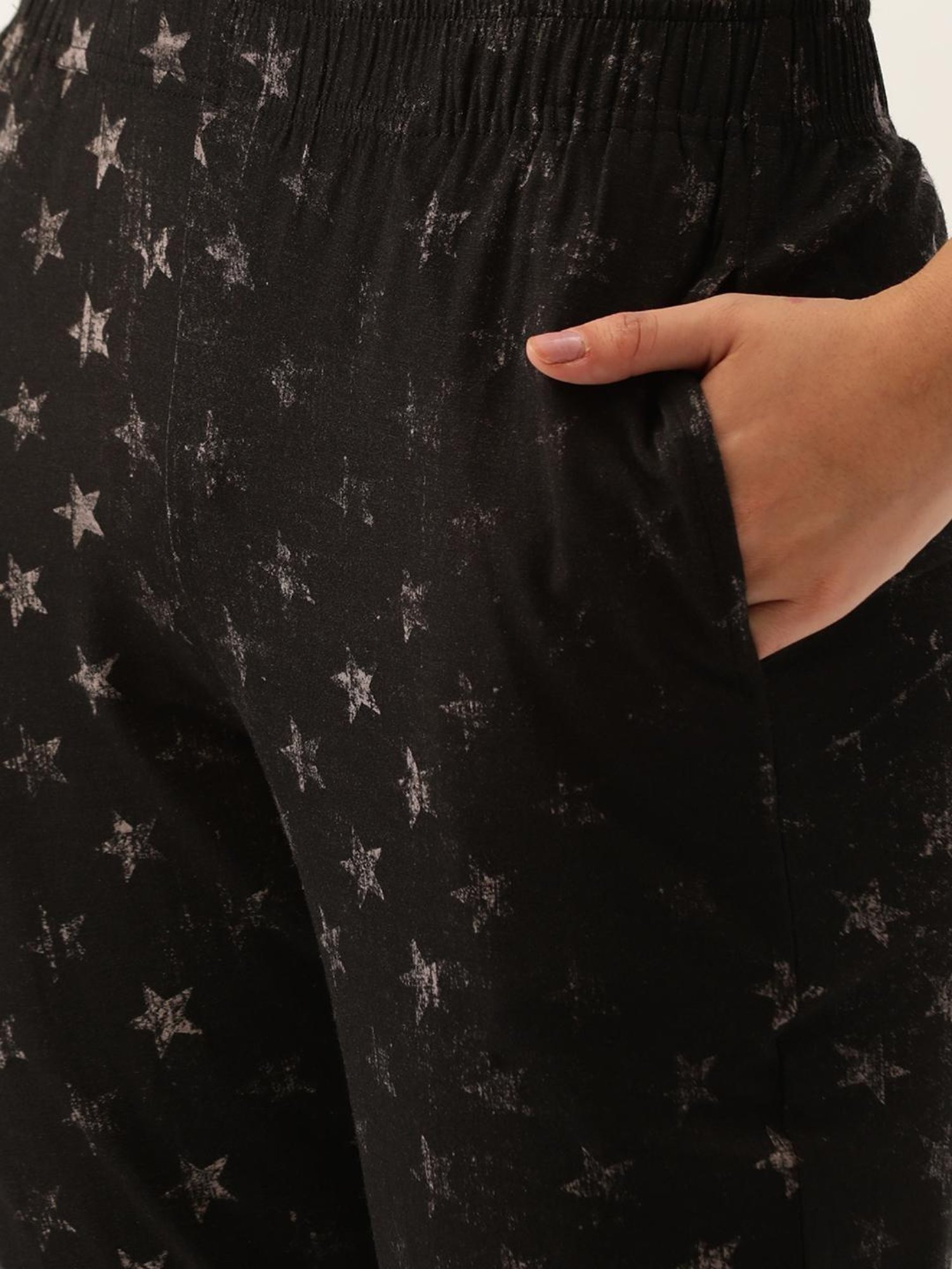 Clt.s Orange Graphic Print Capri Set