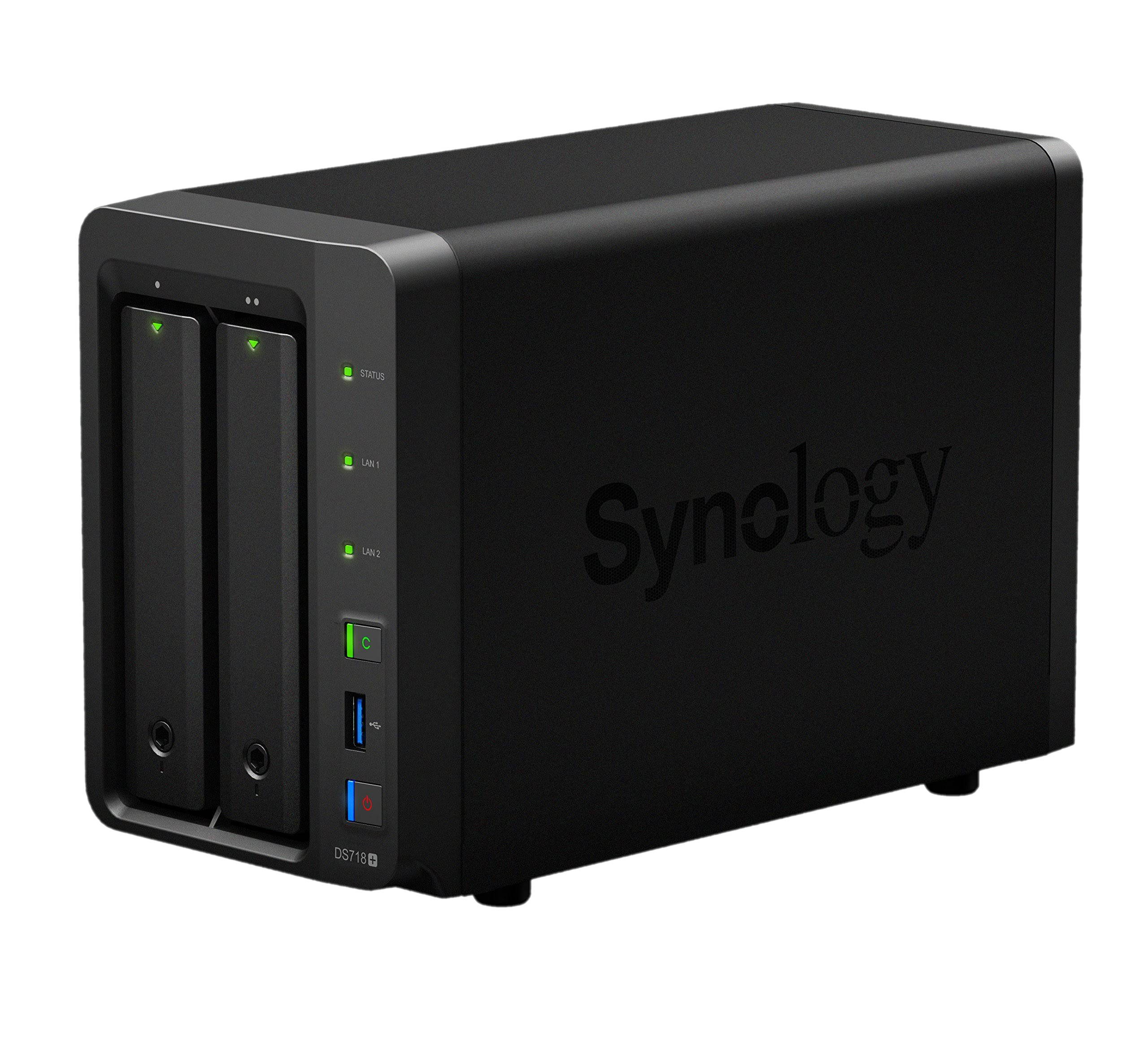 Synology 2 Bay NAS Diskstation DS718+ (Diskless)