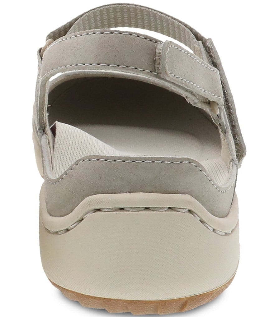 Dansko Raeann Suede and Mesh Closed Toe Mary-Janes