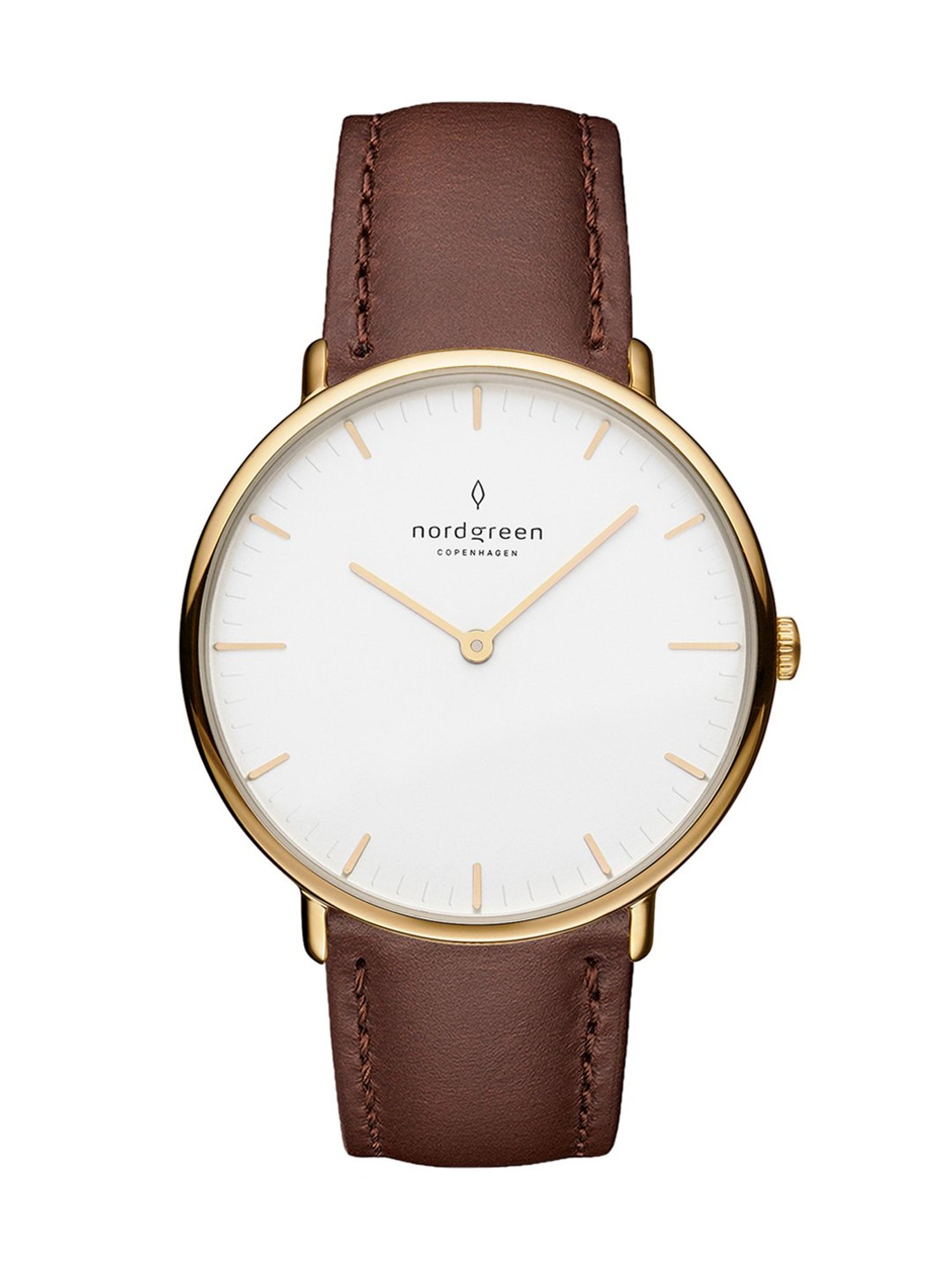 NORDGREEN NR40GOLEBRXX Native Analog Watch For Men