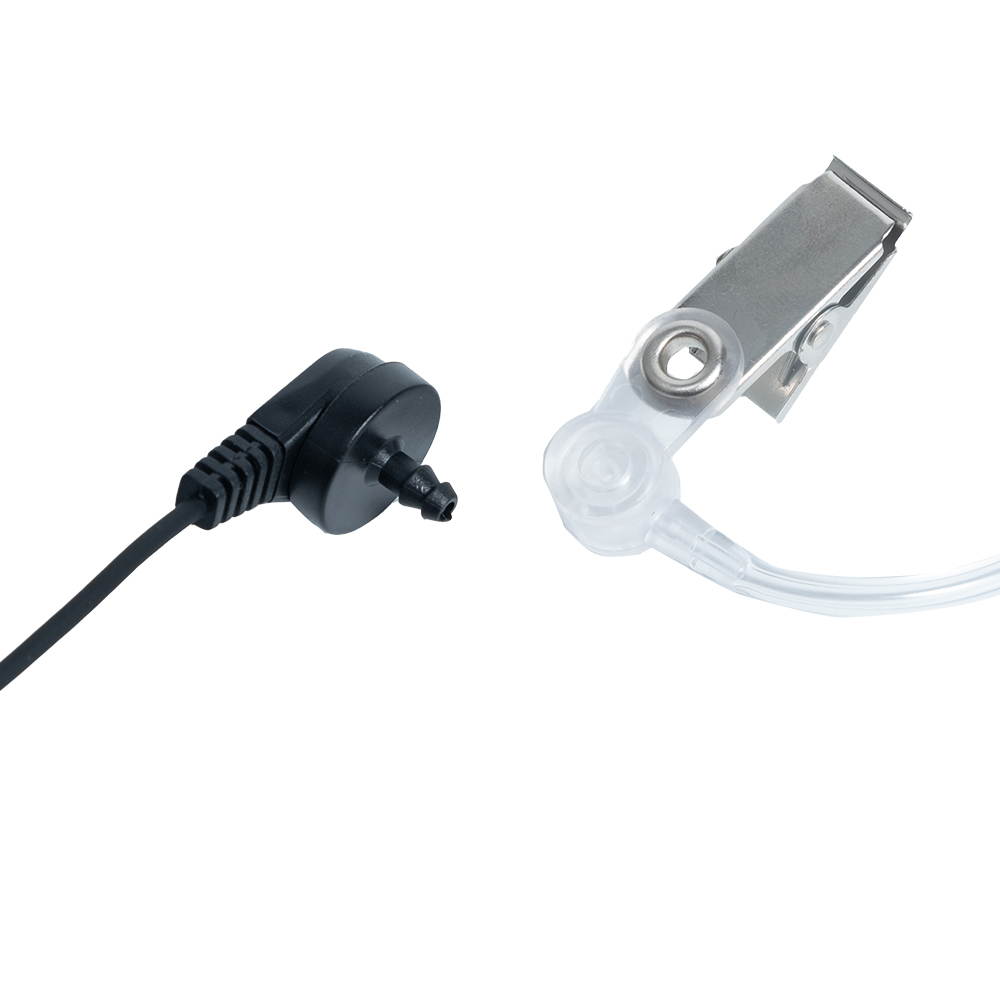 Covert Acoustic Tube Walkie Talkies Earpiece Headset with Mic PTT for Midland GXT1000VP4 LXT500VP3 GXT1050VP4 GXT1000XB(10 PACK)