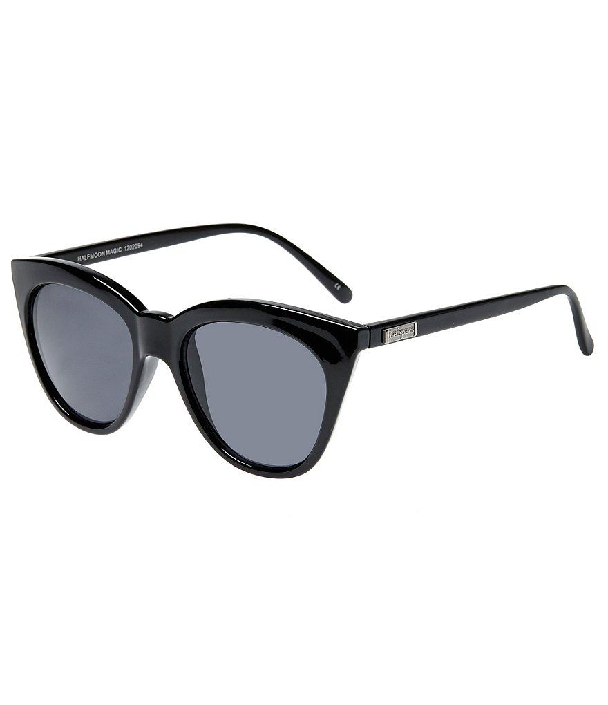 Le Specs Halfmoon Magic Smoke Lens Cat Eye Sunglasses