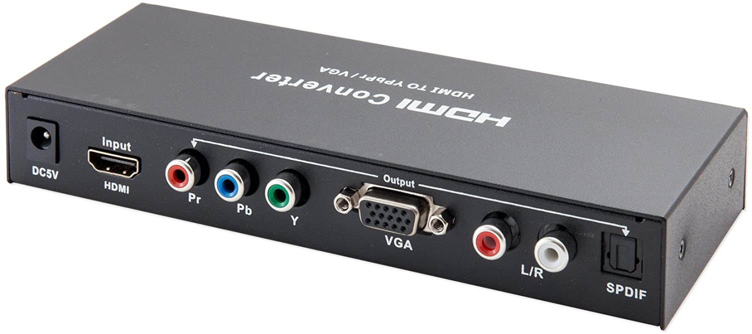 HDMI to VGA/YPBPR converter 1080P resolution