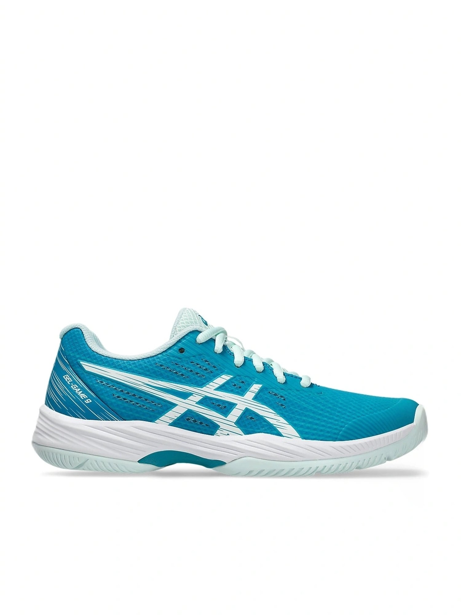 Asics Women's GEL-GAME 9 Blue Tennis Shoes