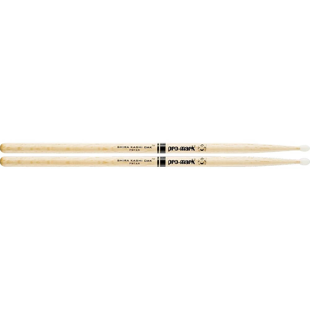 Promark 6-Pair Japanese White Oak Drumsticks Nylon 7A