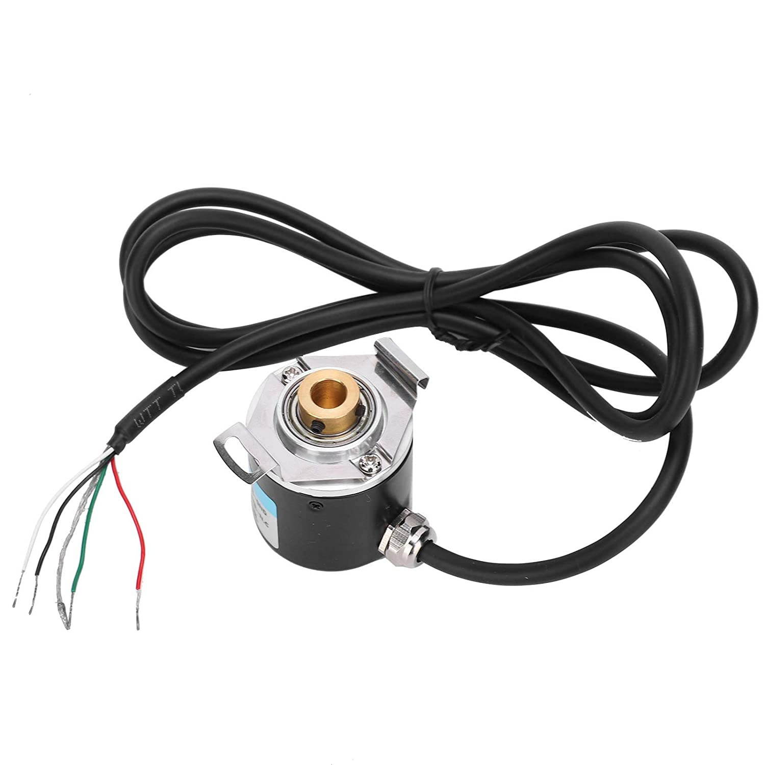 AB 2?Phase Hollow Shaft DC5-24V 3000?6000 RPM for High-Speed Resolution for Location Data Test(360B)