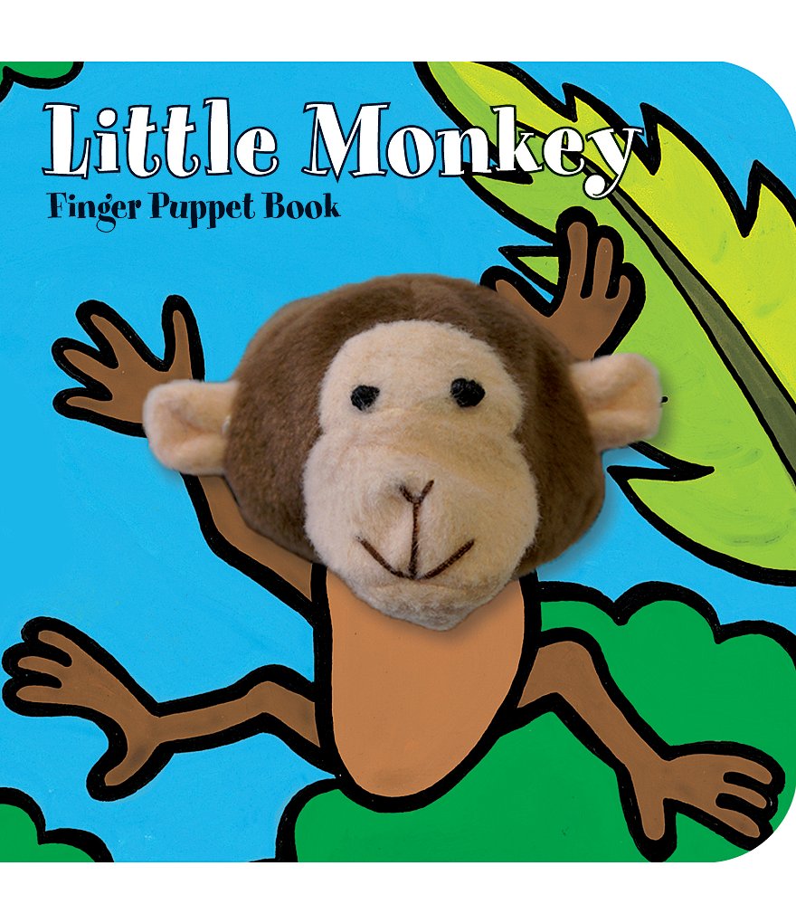 Chronicle Books Little Monkey Finger Puppet Book