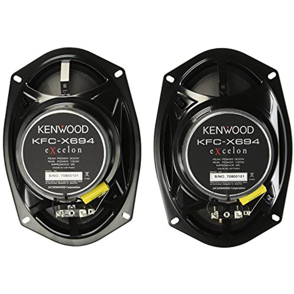 Kenwood KFC-X694 6x9" eXcelon 2-Way Coaxial Speakers