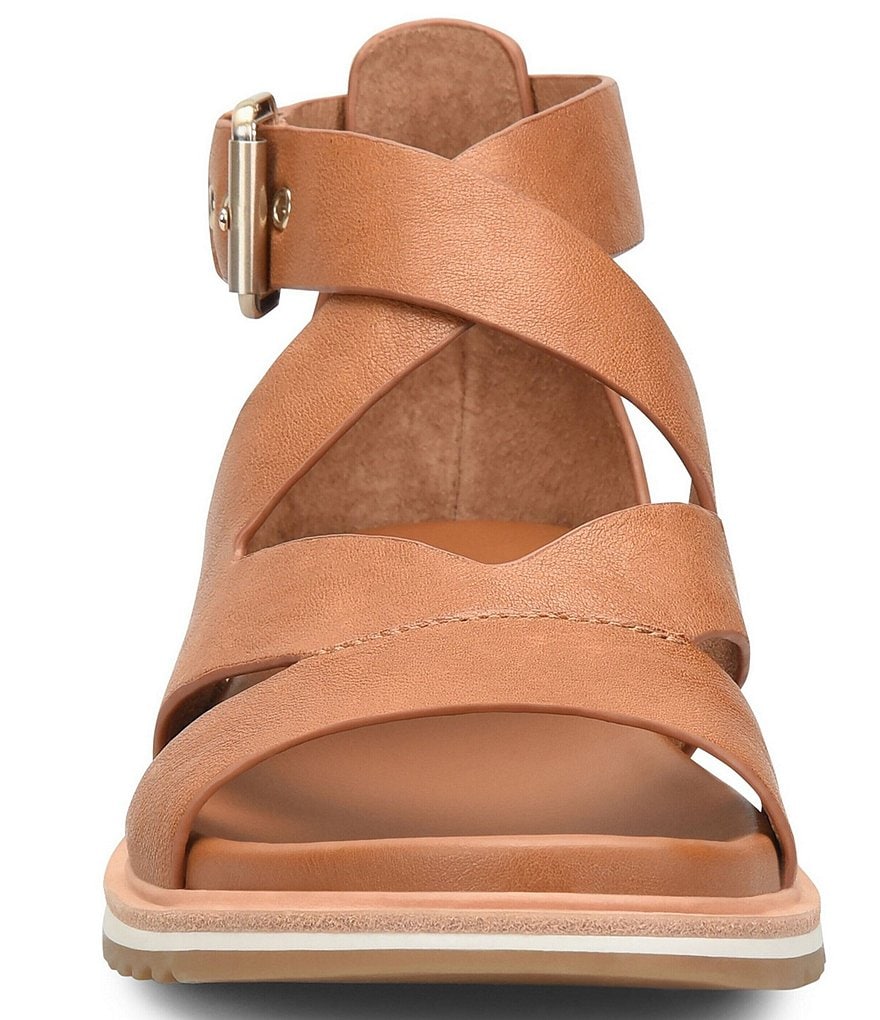 Sofft Mirabelle II Leather Criss-Cross Sporty Sandals