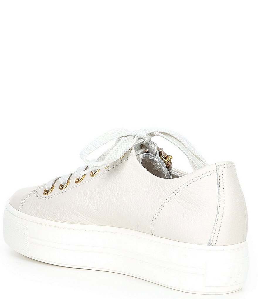 Paul Green Harper Side Zip Lace-Up Sneakers