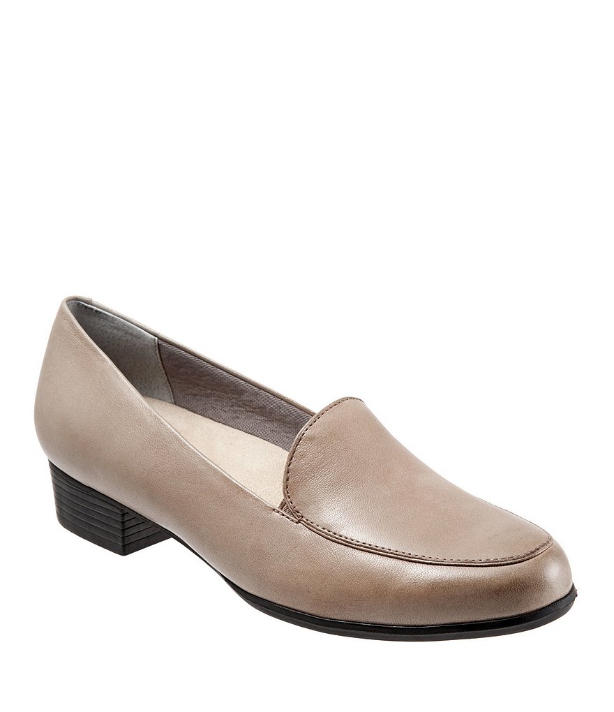 Trotters Monarch Slip-On Block Heel Loafers