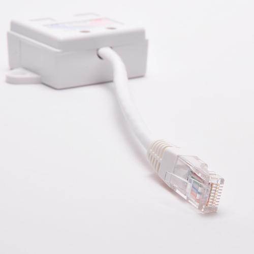 FireFold CAT5ESPLITTER Cat5E RJ45 10/100 Type 7 Base-T Pigtail Ethernet Splitter