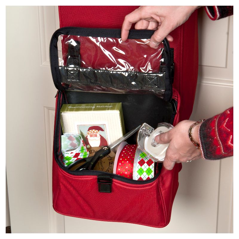 Elf Stor 30" Supreme Canvas Holiday Christmas Wreath Storage Bag