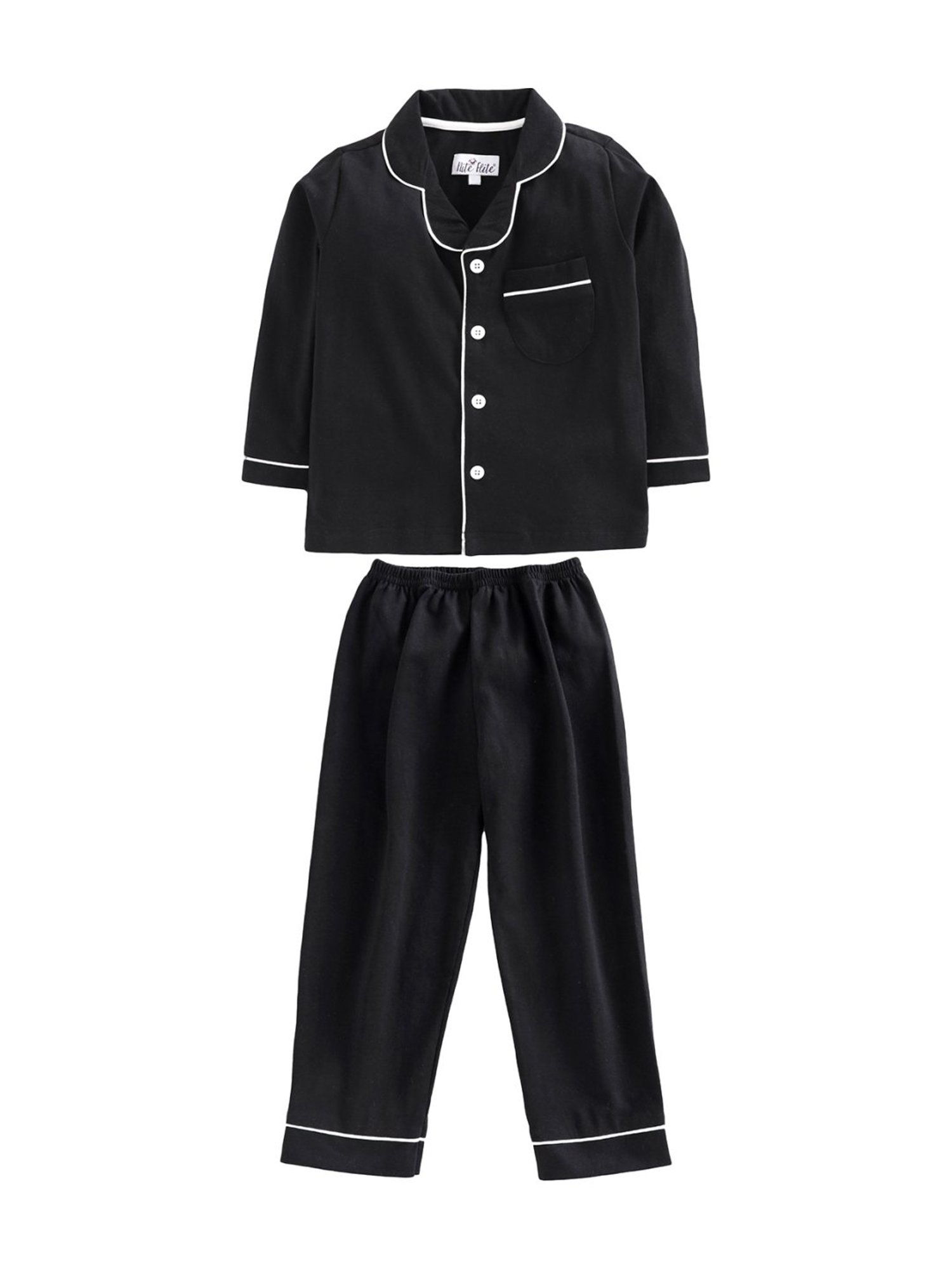 Nite Flite Boys Black Ebony Pyjama Set