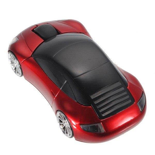 Computer Accessories 2.4GHz 3D Optical Wireless Mouse Mice Car Shape Receiver USB For PC Laptop
