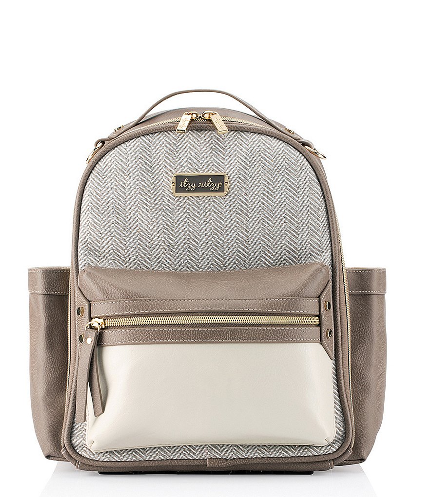 Itzy Ritzy Mini Vanilla Latte Diaper Bag