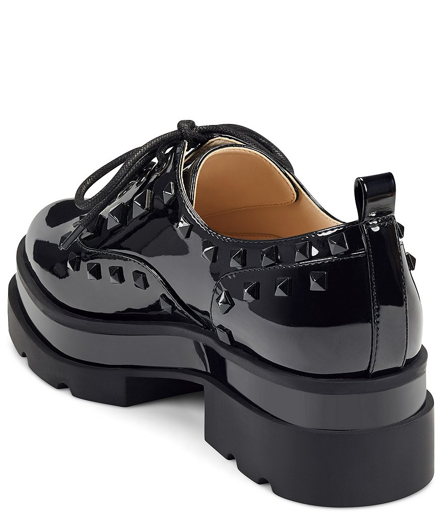 SoftWalk Willis Perforated Suede Platform Oxfords