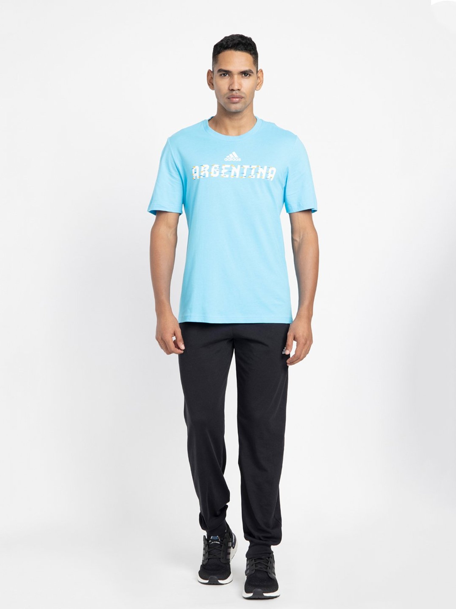 adidas Aqua Regular Fit Cotton ARGENTINA T-Shirt