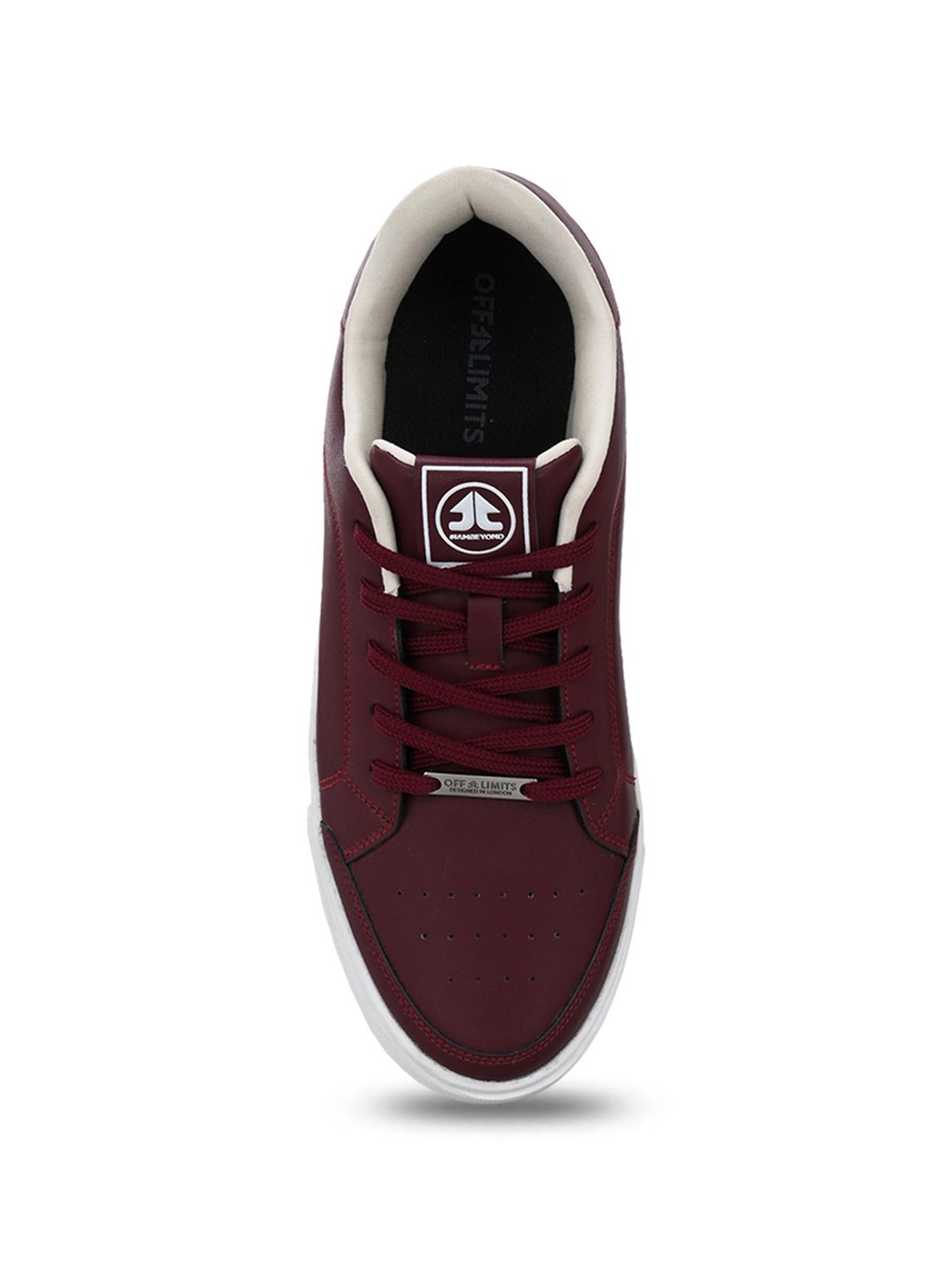 Off Limits Men's SKYLINE Wine Casual Sneakers