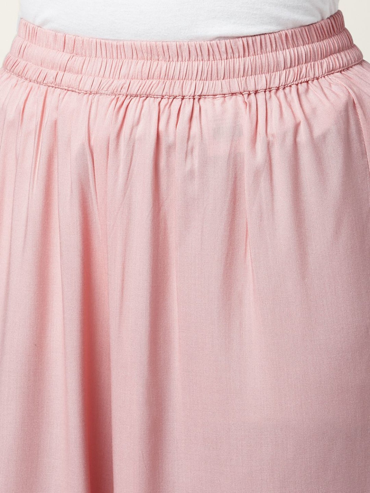 Rangmanch by Pantaloons Coral Floral Print Kurta Palazzo Set