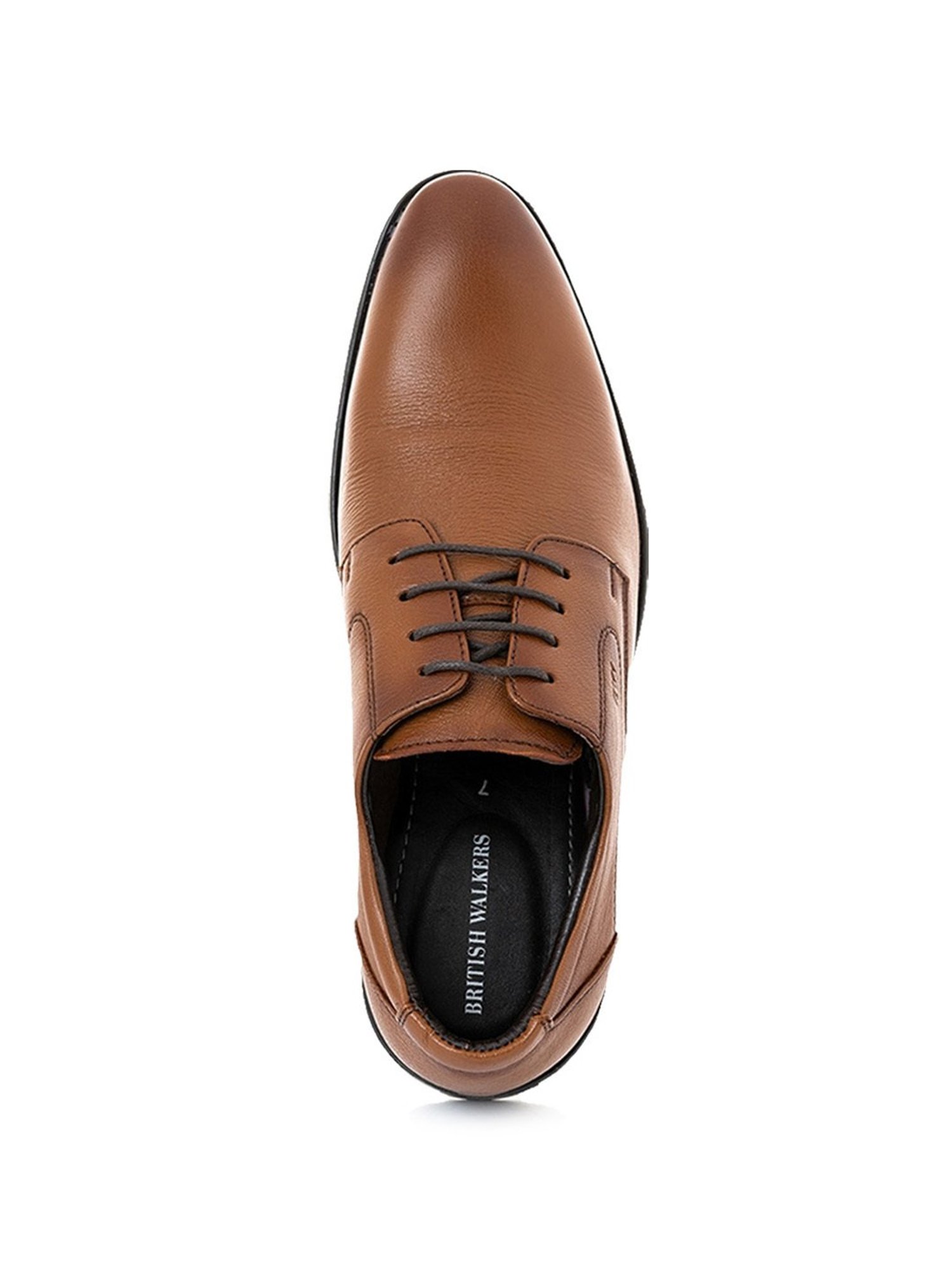 Khadim Men's Brown Derby Shoes