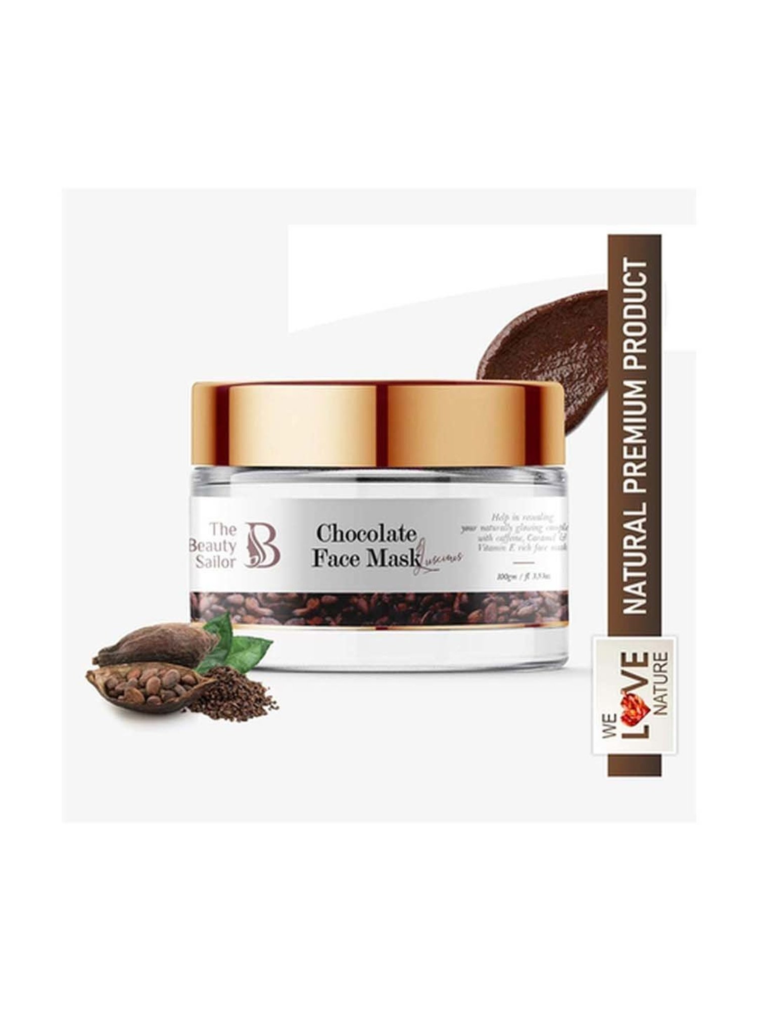 The Beauty Sailor Chocolate Face Mask - 100 gm