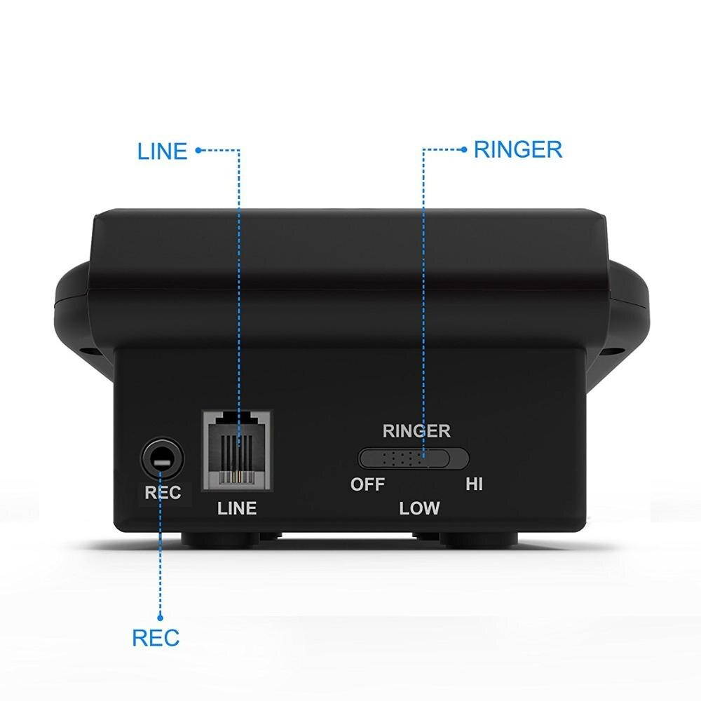Dialpad with Headset Phone Call Center Telephone with Headset and Recording Cable ,Tone Dial Key Pad / Redial RJ9 plug headset