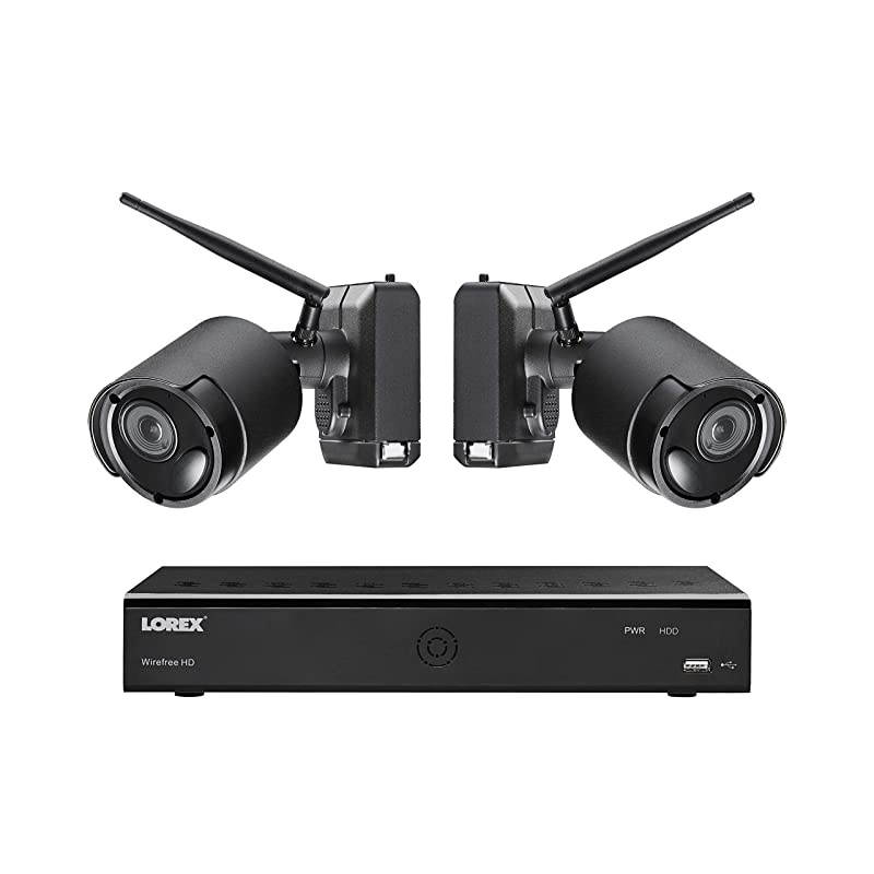 Weatherproof Indoor/Outdoor Wire-Free Home Surveillance Security System, 1080p HD Cameras with Night Vision and 2-Way Talk (6 Pack) &ndash; Includes 6 Channel HD 1080p DVR w/ 1 TB Storage Hard Drive