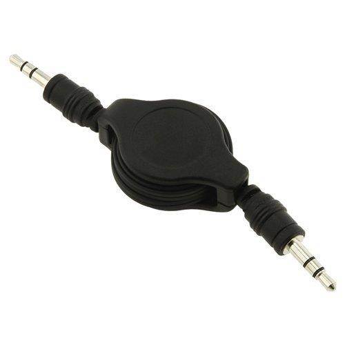 Retractable 3.5mm Jack Male To Male Audio extension Cable Cord for MP3 for computer Stereos