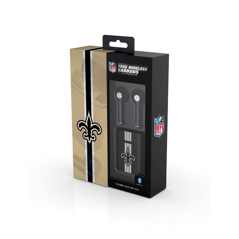 NFL New Orleans Saints Wireless Earbuds
