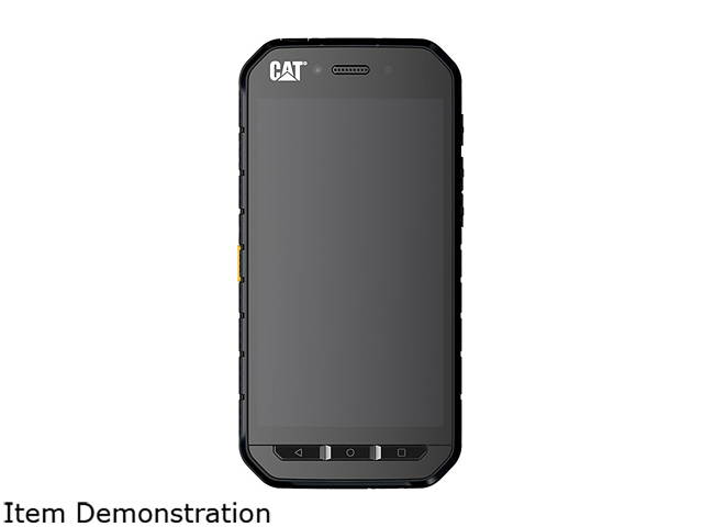 CAT S41 5" 4G LTE Rugged Waterproof Smartphone with 5000mAh Battery and 32GB ROM  and 3GB RAM, CS41-SBB-NAM-UN