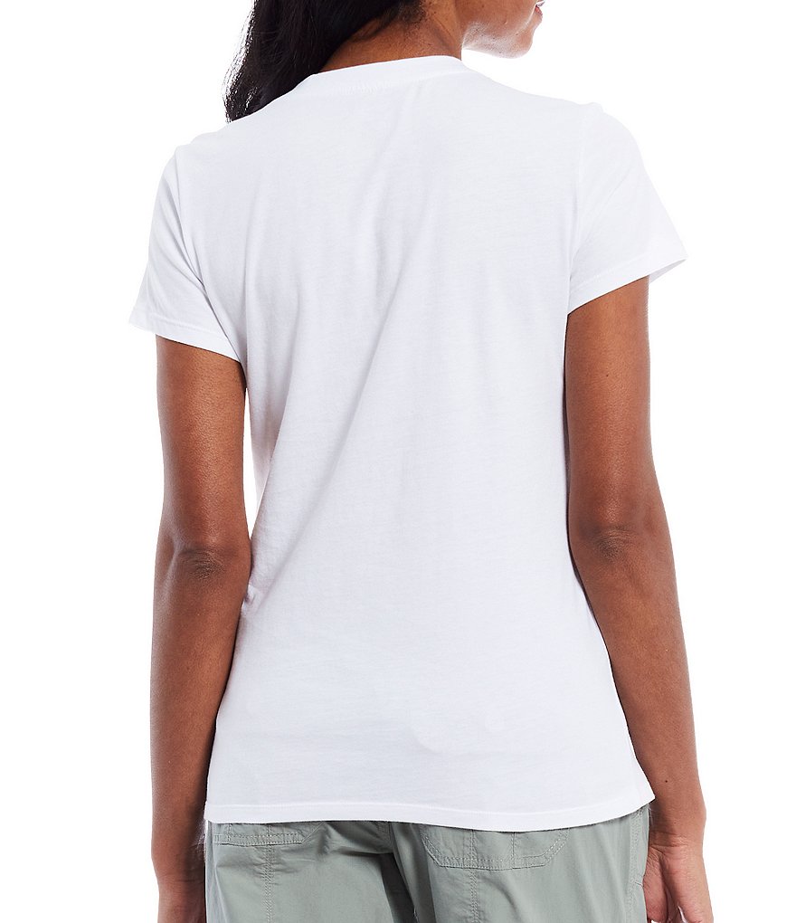 Calvin Klein Performance Logo Patch Short Sleeve V-Neck Tee