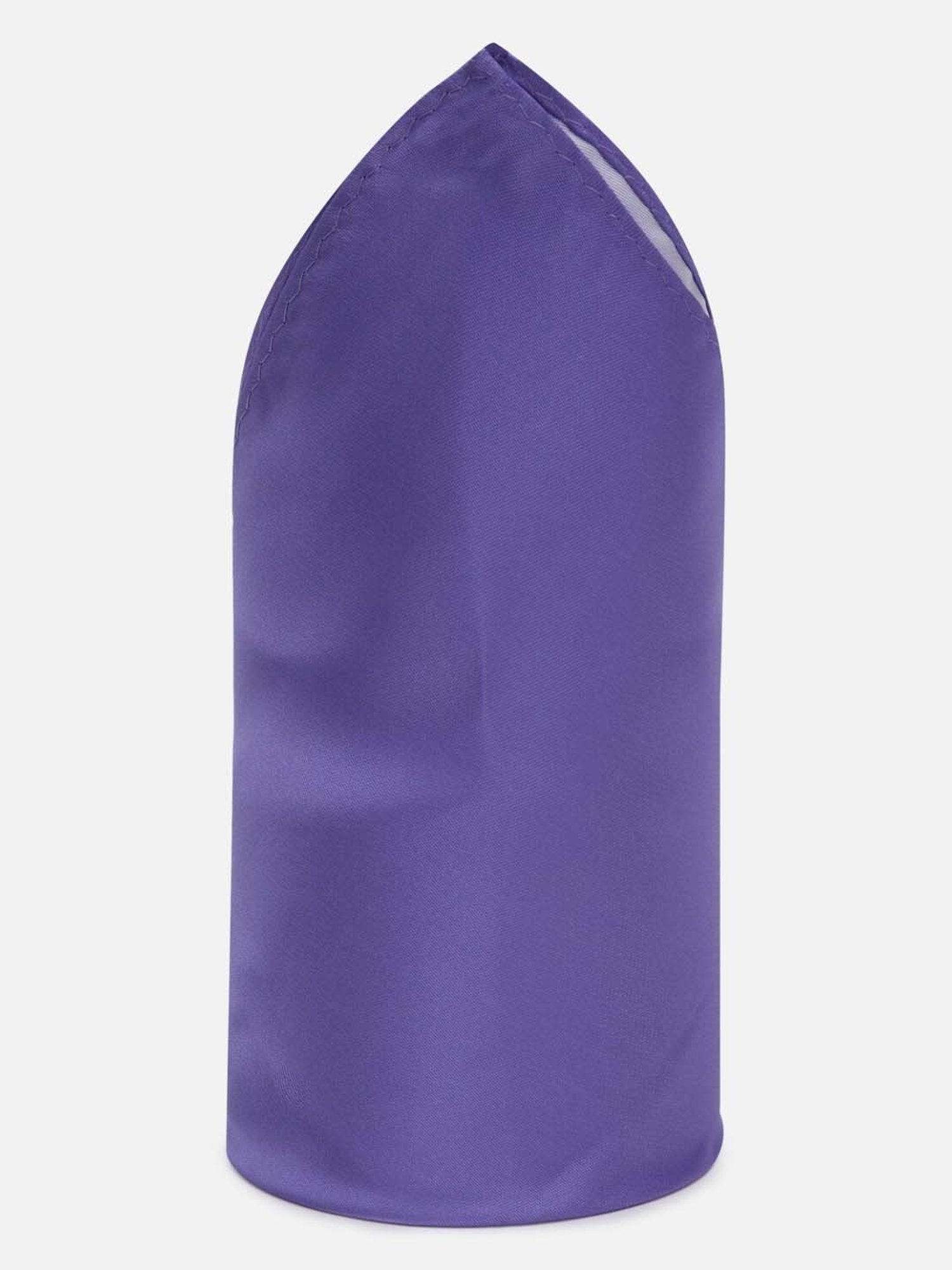 CHOKORE Brown and Yellow Plaid Pocket Square